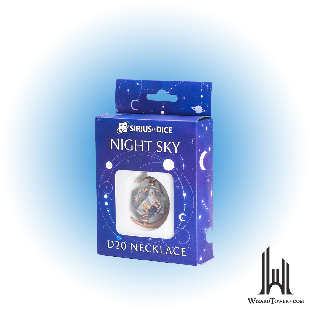 Sirius Dice Night Sky D20 Necklace